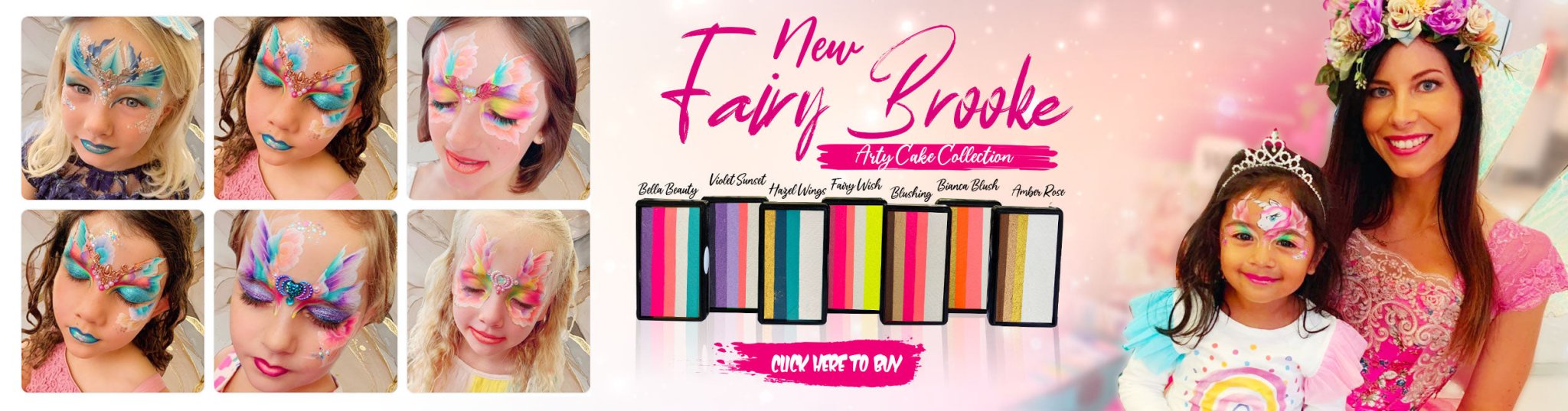 Fairy Brooke Arty Brush Cake Collection - Silly Farm Supplies