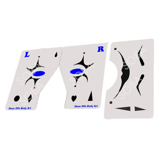 JINX Airbrush Stencil Eyes