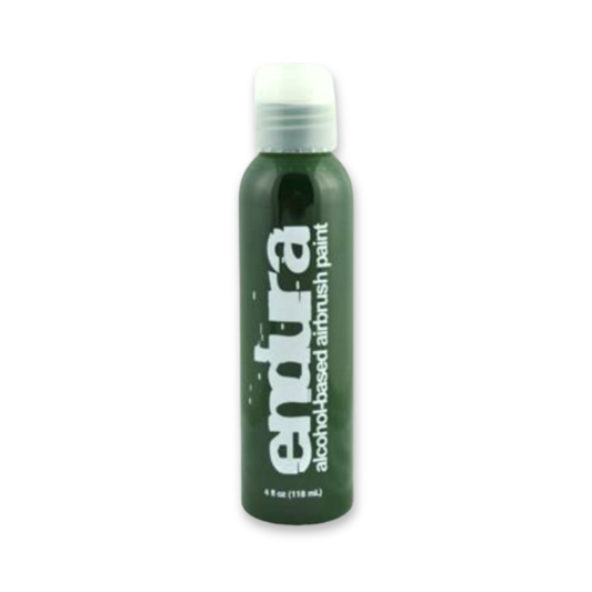 EBA Endura Green alcohol-based airbrush makeup for body painting, airbrush tattoos, cosplay, theatrical makeup, and special effects. 4oz