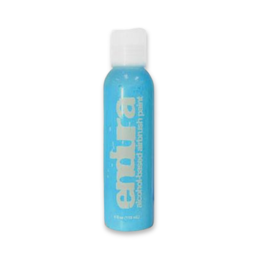 EBA Endura Light Blue alcohol-based airbrush makeup for body painting, airbrush tattoos, cosplay, theatrical makeup, and special effects. 4oz