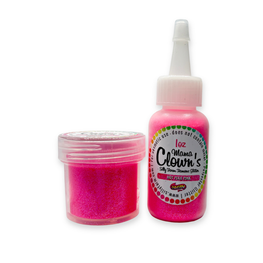 Mama Clown Glitter by SillyFarm