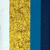 Arty Brush Cake Susy Amaro's Golden Collection "Golden Royal Sea"