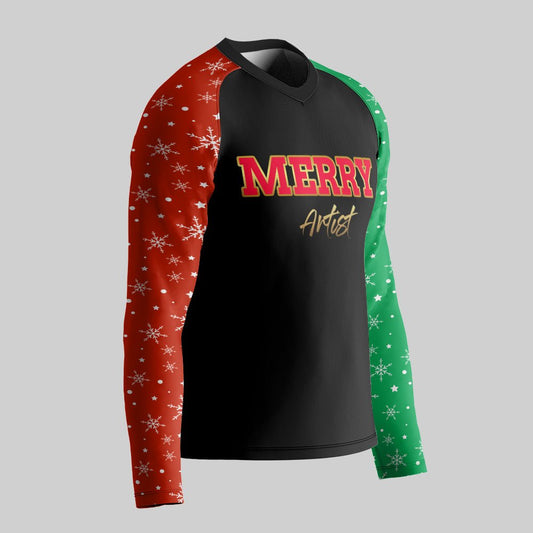 Merry Artist Long Sleeve Professional Shirt - Silly Farm Supplies