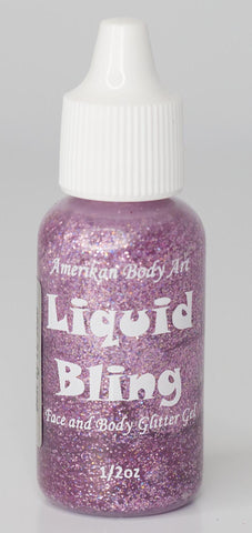 Amerikan Body Art Liquid Bling Tickled Pink .5oz