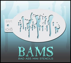 BAM1018 Bad Ass Mini Stencil - Silly Farm Supplies