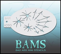 BAM1020 Bad Ass Mini Stencil - Silly Farm Supplies