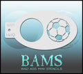 BAM1419 Bad Ass Mini Stencil