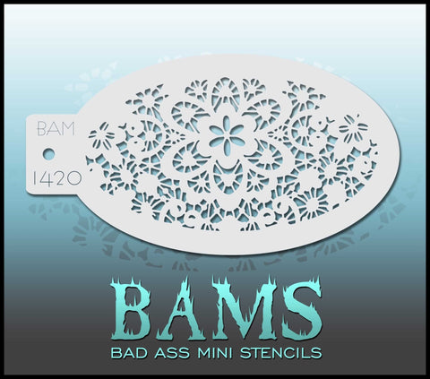 BAM1420 Bad Ass Mini Stencil