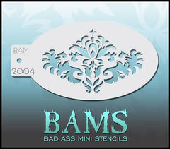 BAM2004 Bad Ass Mini Stencil - Silly Farm Supplies