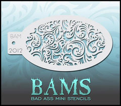 BAM2012 Bad Ass Mini Stencil - Silly Farm Supplies