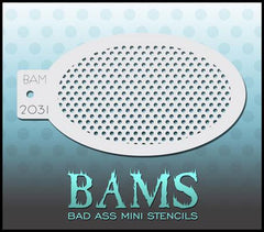 BAM2031 Bad Ass Mini Stencil - Silly Farm Supplies