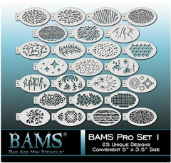 BAMS PRO Set 1 - 25 unique designs - Silly Farm Supplies