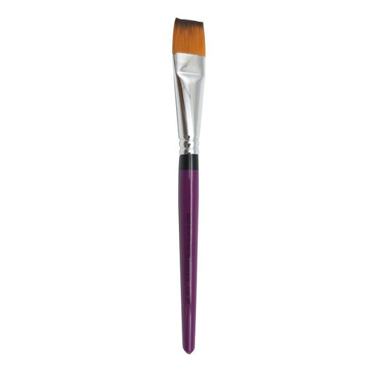 Blazing Brush 3/4 Flat Brush by Marcela Bustamante - Silly Farm Supplies