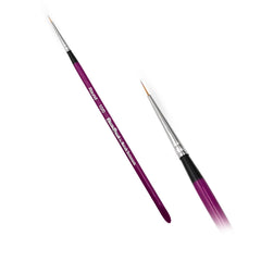 Blazing Brush DETAILS Liner #R10/0 Brush by Marcela Bustamante - Silly Farm Supplies