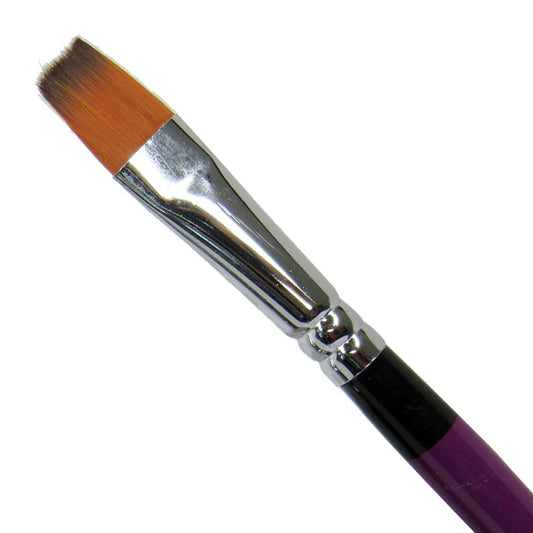 Blazing Brush Flat 1/2 Brush by Marcela Bustamante - Silly Farm Supplies