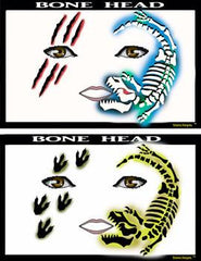 Bone Head Stencil Eyes Stencil - Silly Farm Supplies