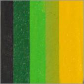 Compact, multi-color face paint cakes for brush application, ideal for vibrant, detailed designs in one stroke.