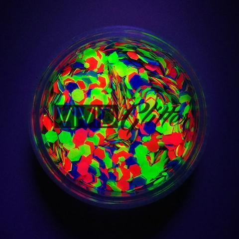 Candy Cosmo UV Loose Glitter Jar 7.5g by Vivid Glitter - Silly Farm Supplies