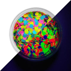 Candy Cosmo UV Loose Glitter Jar 7.5g by Vivid Glitter - Silly Farm Supplies
