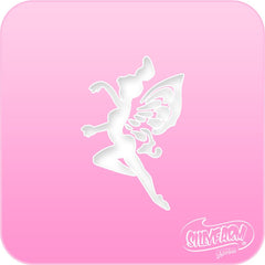 Dancing Fairy Pink Power Stencil - Silly Farm Supplies