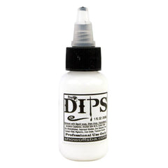 Dips White 1oz Waterproof Face Paint - Silly Farm Supplies
