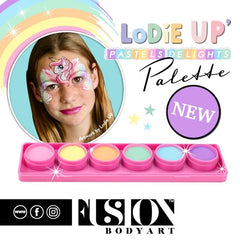 Elodie's Pastel Delights Palette by Fusion Body Art - Silly Farm Supplies