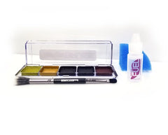 Encore Premium Waterproof Slim BLOOD Alcohol- Based Palette with brush and activator - Silly Farm Supplies