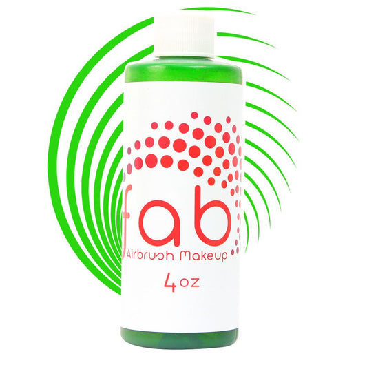 Silly Farm's FAB Hybrid Airbrush Makeup – pre-mixed for smooth, vibrant coverage that’s gentle on sensitive skin and easy to remove. Made in the USA with FDA-compliant ingredients.