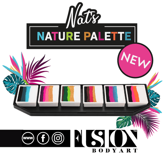 Fusion Body Art Nat's Collection NATURE Palette NEW - Silly Farm Supplies
