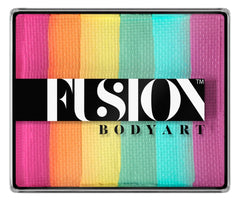 Fusion Body LODIE UP Rainbow Cake – Pastel Rainbow | 40g - Silly Farm Supplies