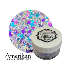Galaxy Glitter Creme 15g Jar by Amerikan Body Art - Silly Farm Supplies