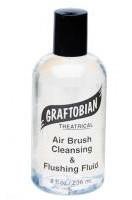 Graftobian Airbrush Cleaning Solution 8oz - Silly Farm Supplies