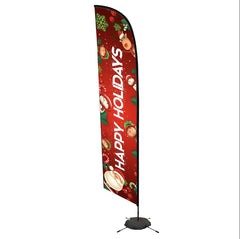 Happy Holidays Flag Banner- Words Only - Silly Farm Supplies