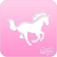 Horse Pink Power Stencil - Silly Farm Supplies