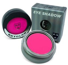 Kryolan Pressed Powder Compact UV Day Glow Pink - Silly Farm Supplies