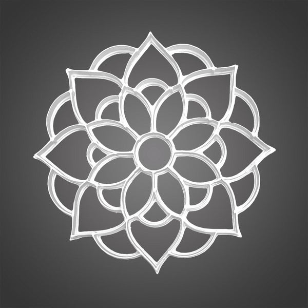 Large Mandala Henna Helper Stamp