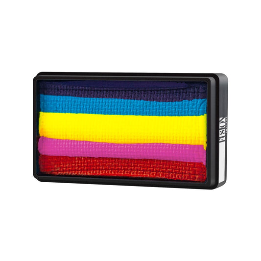 Leanne's Collection Rainbow Split Cake 30gm by Fusion Body Art - Silly Farm Supplies