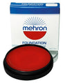 Mehron Foundation Greasepaint Red 1.25oz
