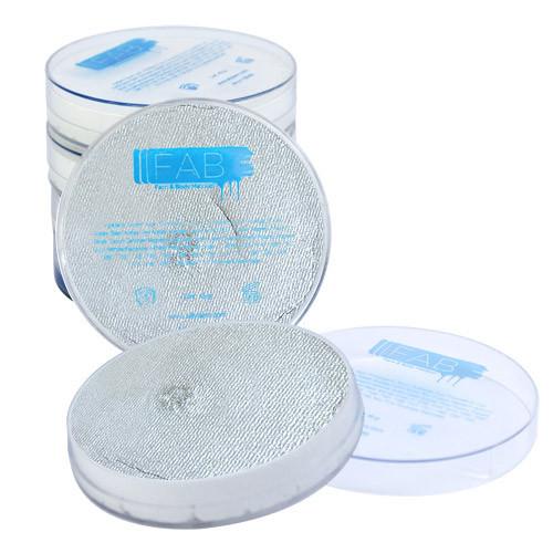 FAB face and body paint, known for its top quality and creamy consistency, dries to a smudge-proof finish once applied. Suitable for both face painting and body art, it is available in two sizes: 16gm and 45gm