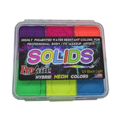 NEON Proaiir Solids Water Resistant Makeup Palette - Silly Farm Supplies