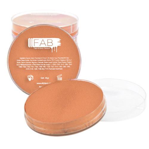 FAB face and body paint, known for its top quality and creamy consistency, dries to a smudge-proof finish once applied. Suitable for both face painting and body art, it is available in two sizes: 16gm and 45gm