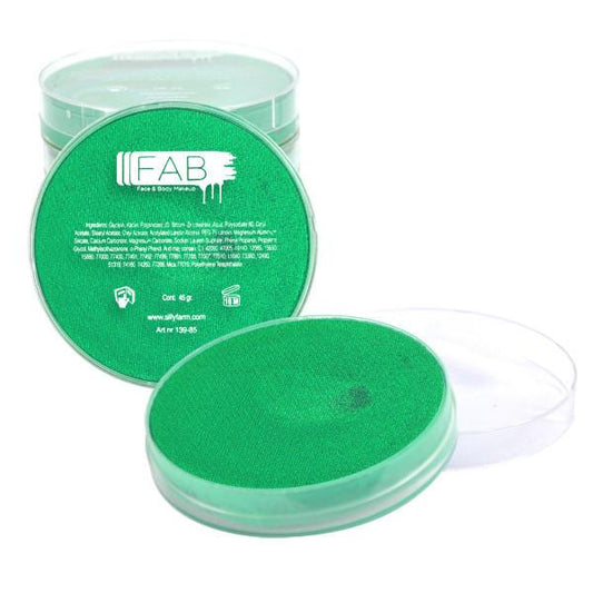 FAB face and body paint, known for its top quality and creamy consistency, dries to a smudge-proof finish once applied. Suitable for both face painting and body art, it is available in two sizes: 16gm and 45gm
