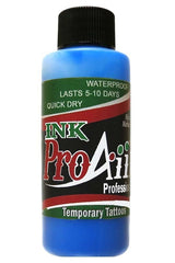 ProAiir Fluorescent Blue Temporary Airbrush Ink - Silly Farm Supplies