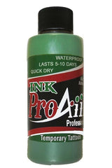 ProAiir Green Temporary Airbrush Ink 2oz - Silly Farm Supplies