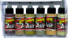ProAiir Zombie All 6-Color Hybrid Makeup Set - Silly Farm Supplies