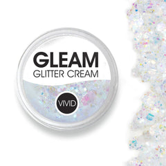 PURITY Gleam Chunky Glitter Cream 10g Jar by Vivid Glitter - Silly Farm Supplies