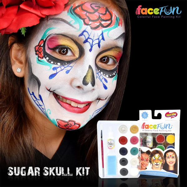 Sugar Skull Silly Face Fun Character Kit
