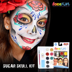 Sugar Skull Silly Face Fun Character Kit - Silly Farm Supplies
