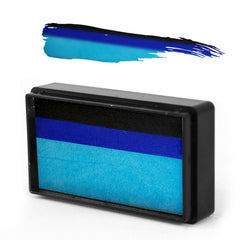Susy Amaro's EZ Shimmer Collection "Sapphire Blue" Arty Brush Cake - Silly Farm Supplies