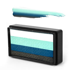 Susy Amaro's Ombre Collection "Teal Marina" Arty Brush Cake - Silly Farm Supplies